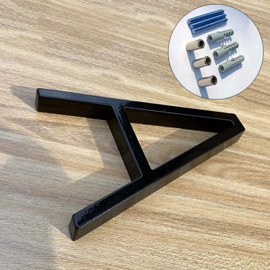 BoldLux | Black Floating House Number