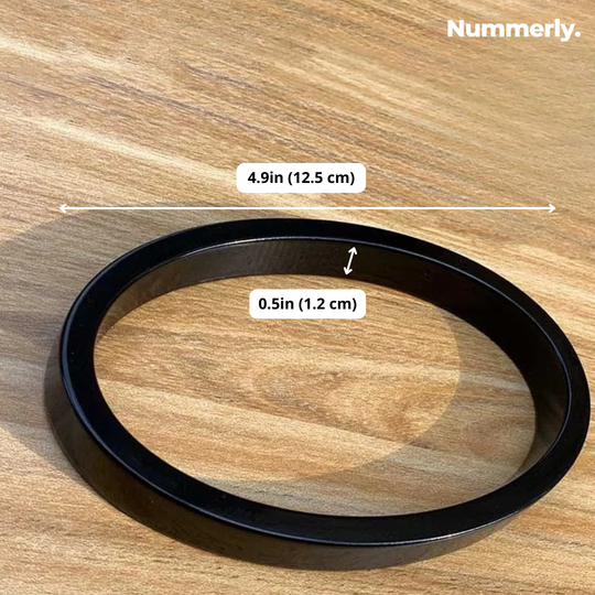 BoldLux | Black Floating House Number